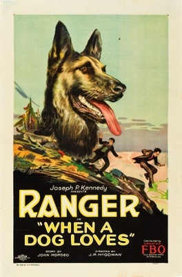 unknown When a Dog Loves movie poster