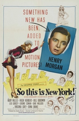unknown So This Is New York movie poster