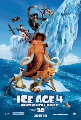 unknown Ice Age: Continental Drift movie poster