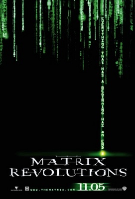 unknown The Matrix Revolutions movie poster