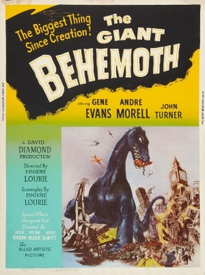 unknown Behemoth, the Sea Monster movie poster