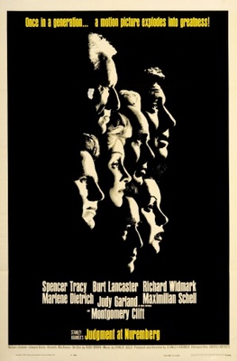 unknown Judgment at Nuremberg movie poster