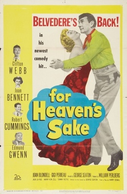 unknown For Heaven's Sake movie poster
