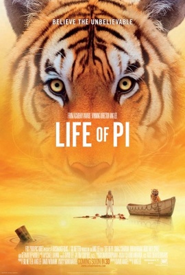 unknown Life of Pi movie poster