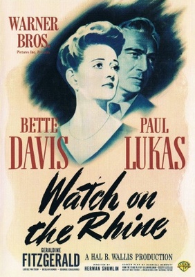 unknown Watch on the Rhine movie poster