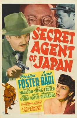 unknown Secret Agent of Japan movie poster