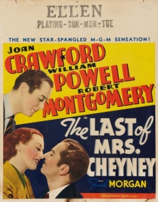 unknown The Last of Mrs. Cheyney movie poster