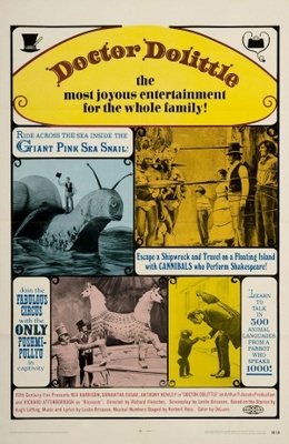 unknown Doctor Dolittle movie poster