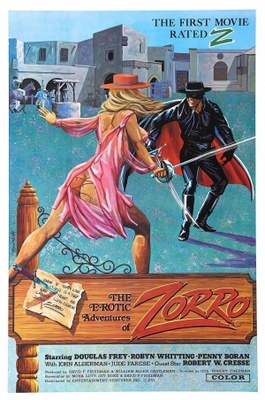unknown The Erotic Adventures of Zorro movie poster