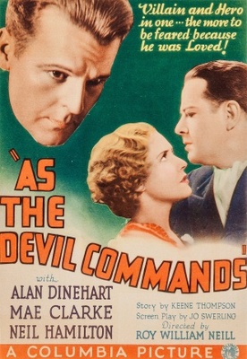 unknown As the Devil Commands movie poster