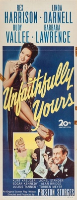 unknown Unfaithfully Yours movie poster
