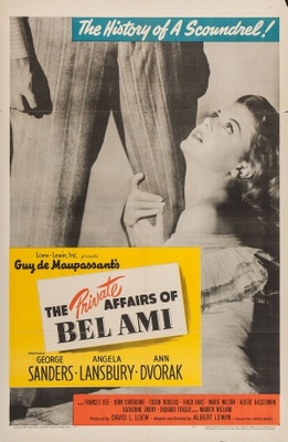 unknown The Private Affairs of Bel Ami movie poster