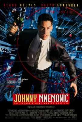 unknown Johnny Mnemonic movie poster
