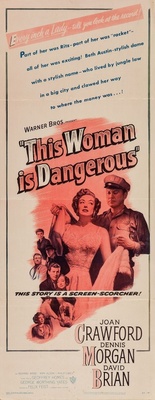 unknown This Woman Is Dangerous movie poster