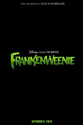 unknown Frankenweenie movie poster