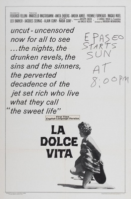 unknown Dolce vita, La movie poster