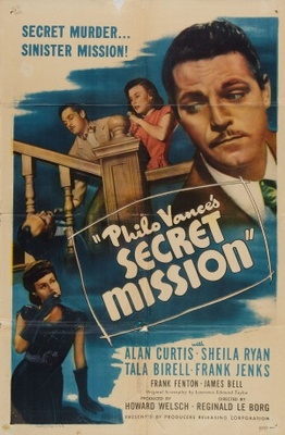 unknown Philo Vance's Secret Mission movie poster