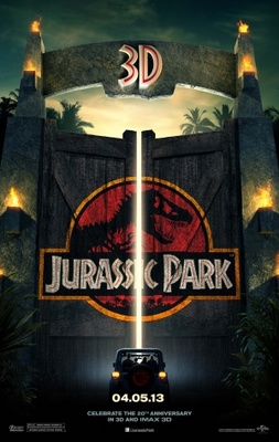 unknown Jurassic Park 3D movie poster