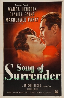 unknown Song of Surrender movie poster