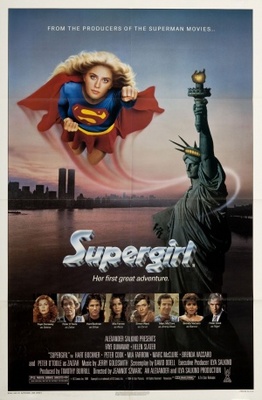 unknown Supergirl movie poster