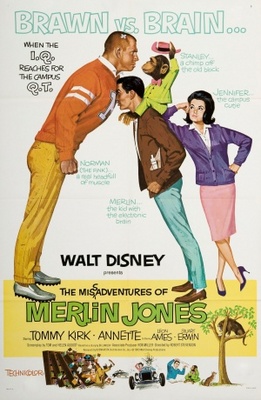 unknown The Misadventures of Merlin Jones movie poster