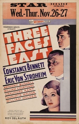unknown Three Faces East movie poster