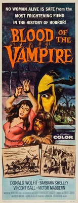 unknown Blood of the Vampire movie poster