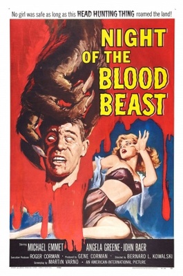 unknown Night of the Blood Beast movie poster