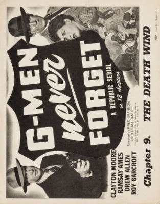unknown G-Men Never Forget movie poster