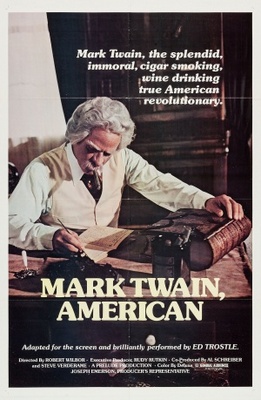 unknown Mark Twain, American movie poster