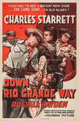 unknown Down Rio Grande Way movie poster