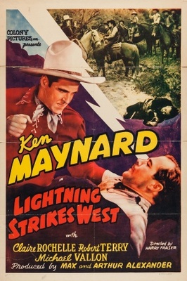 unknown Lightning Strikes West movie poster