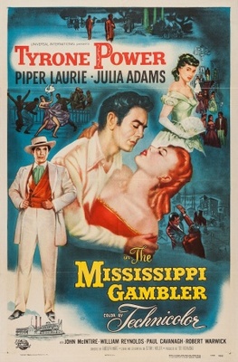 unknown The Mississippi Gambler movie poster