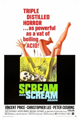 unknown Scream and Scream Again movie poster
