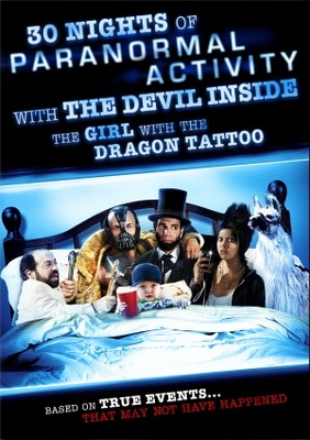 unknown 30 Nights of Paranormal Activity with the Devil Inside the Girl with the Dragon Tattoo movie poster