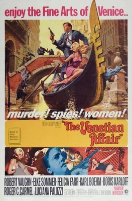 unknown The Venetian Affair movie poster