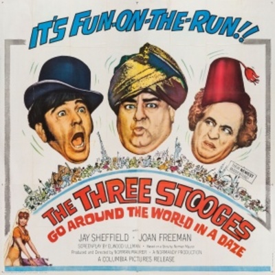 unknown The Three Stooges Go Around the World in a Daze movie poster