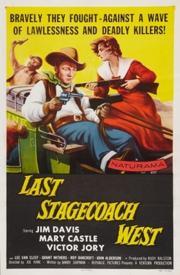unknown The Last Stagecoach West movie poster