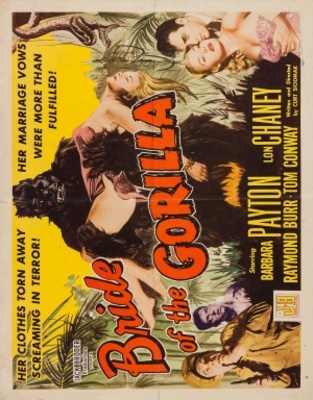 unknown Bride of the Gorilla movie poster