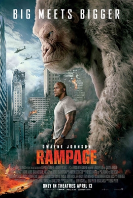 ‘Rampage’ to Debut Behind ‘A Quiet Place’ in Muted Opening Weekend