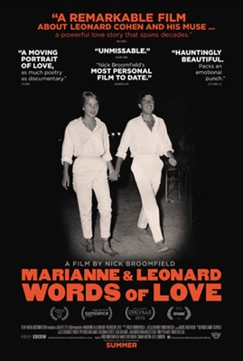 Yet Another Documentary, ‘Marianne & Leonard: Words of Love,’ Tops Arthouse Openers