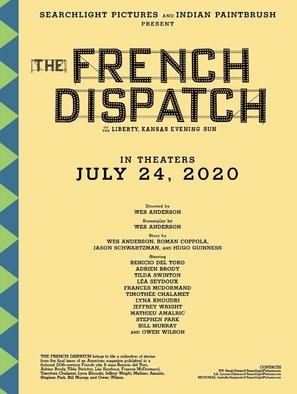 Wes Anderson’s ‘The French Dispatch’ Sets New Theatrical Release Date