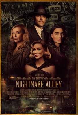 Guillermo Del Toro’s Black And White Version Of Nightmare Alley Is Coming To Hulu Next Week