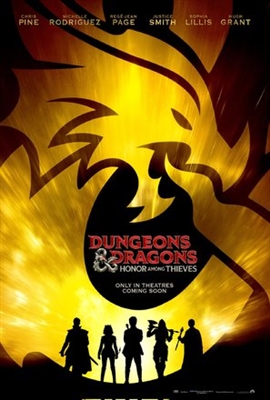 ‘Dungeons & Dragons: Honor Among Thieves’ Poster: Run for Your Life