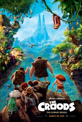 The Croods Wooden Framed Poster