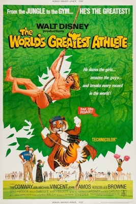 The World's Greatest Athlete Wooden Framed Poster
