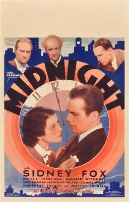 Midnight Wooden Framed Poster