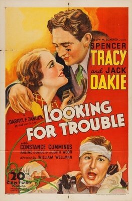 Looking for Trouble Canvas Poster