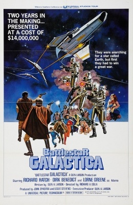 Battlestar Galactica Poster with Hanger