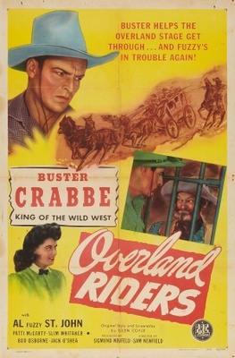 Overland Riders Wooden Framed Poster